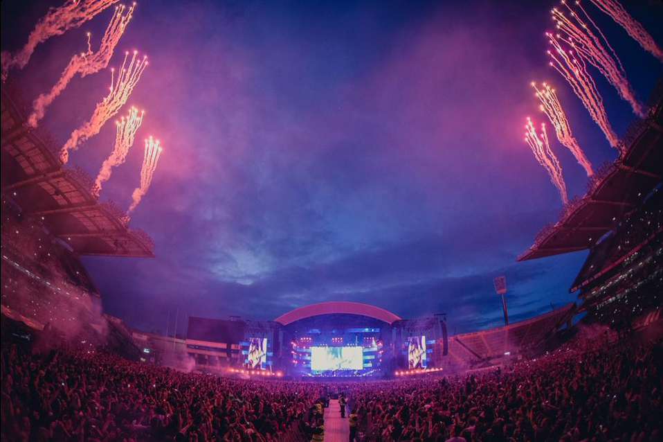 The Script rock Croke Park with Avolites providing the full package 